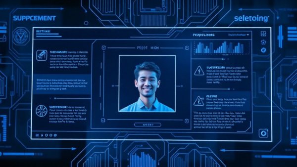 AI Africa film makers and developers text search interface with a smiling individual