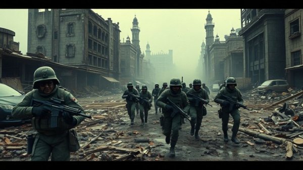 Unreal Engine 5.8 Iris system renders a post-apocalyptic scene.