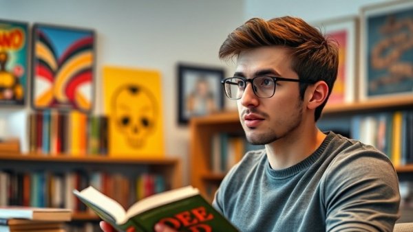Young man discusses pre-order tips in home office, make money online without an audience