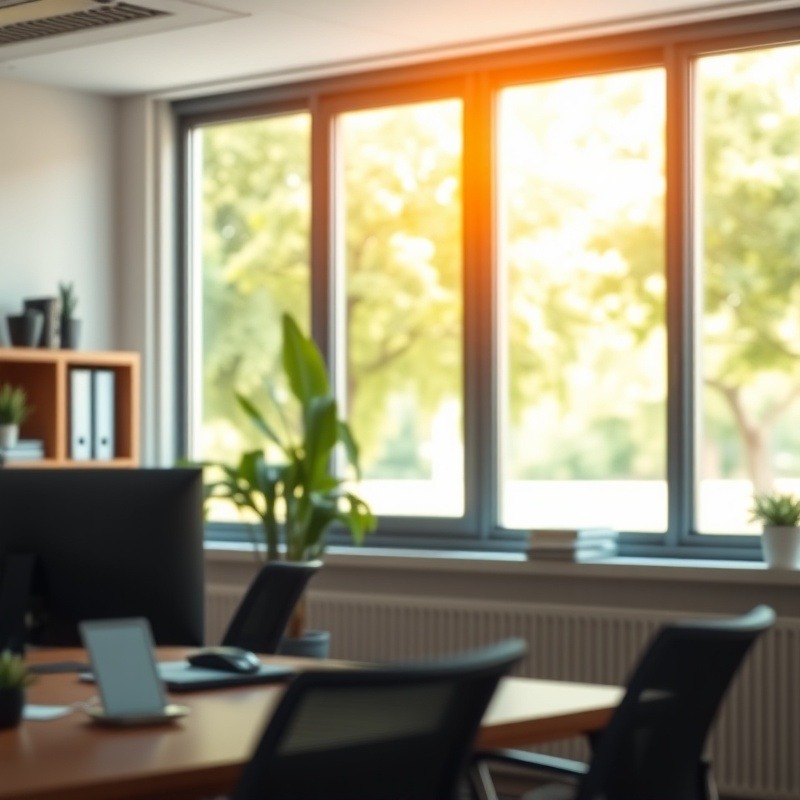 Middle-aged man smiling in a sunlit office, World Shipping Council.