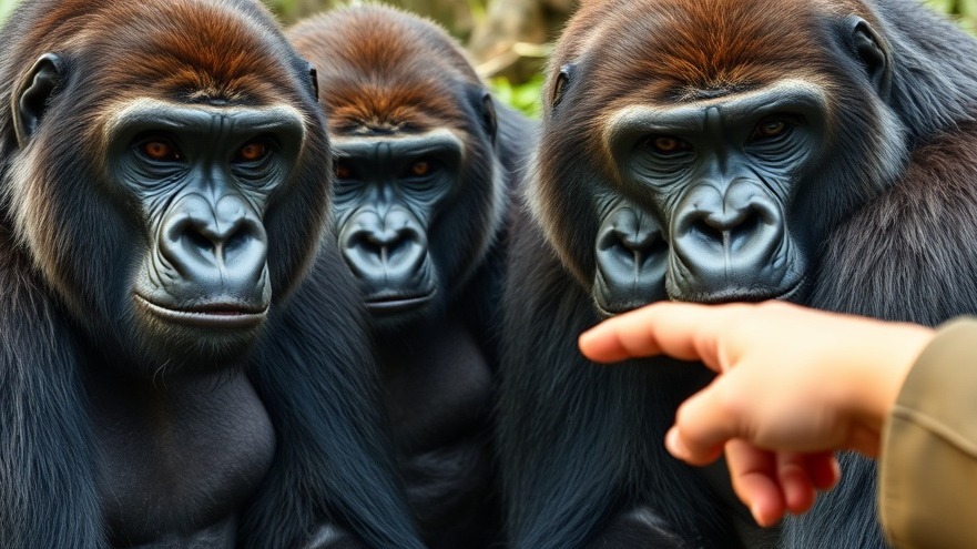 Elderly African ranger promoting wildlife conservation at Jane Goodall Institute.