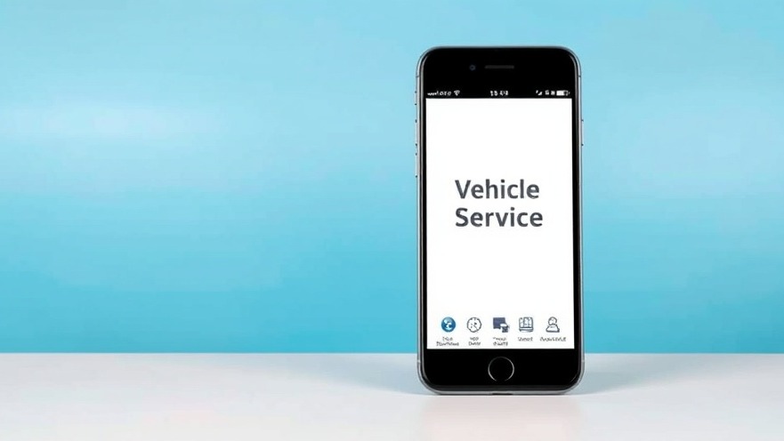 Smartphone displaying Carmedis app features for automotive repair technology.