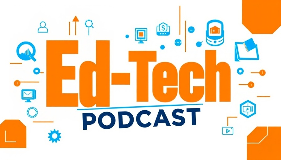 Ed-Tech Africa podcast cover with vibrant design