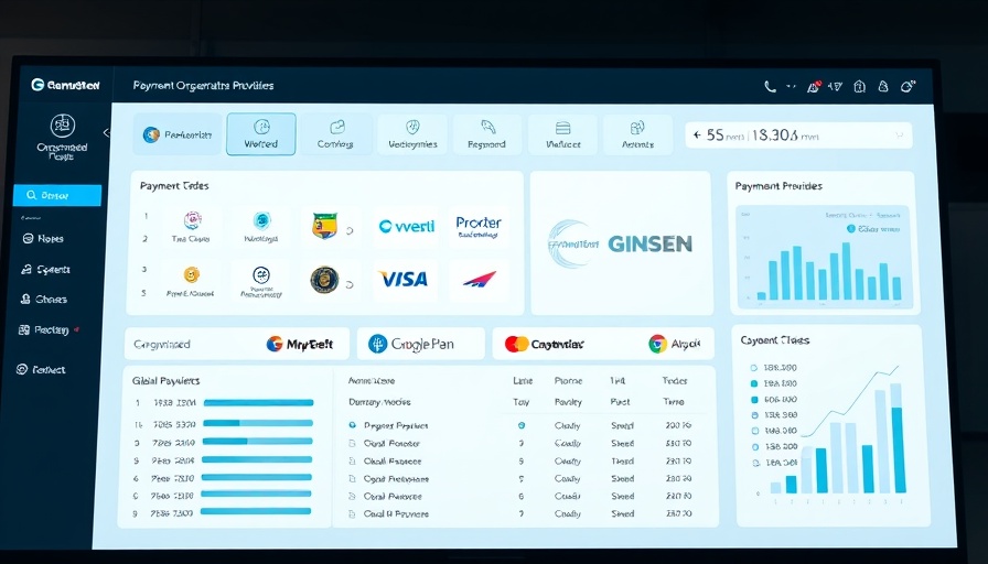 Payment orchestration dashboard showing global providers in software interface.