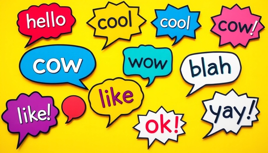 Colorful speech bubbles artwork reflecting Role of Speech Language Pathologists in Education.
