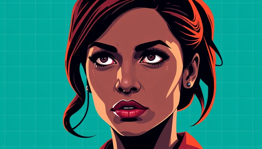 Stylized portrait representing open source advocacy in Africa, digital art