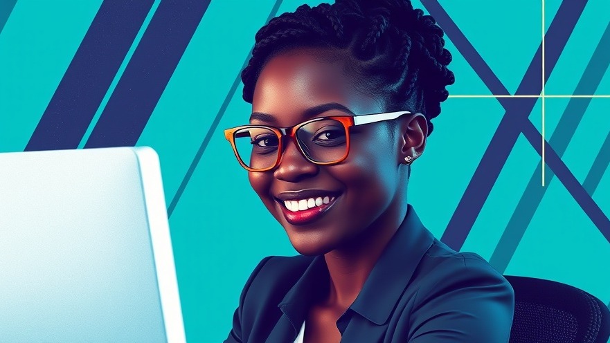 Ruth Ikegah open source legacy illustrated in halftone art style.