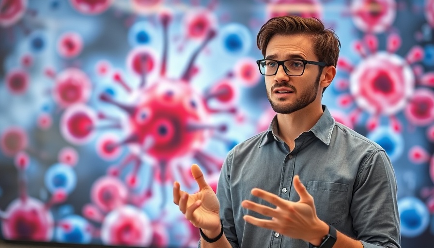 Casual speaker discussing scientific concepts, end of animal testing