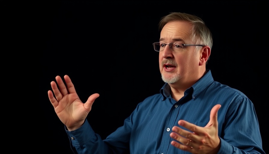 Man explaining how hackers steal passwords through cracking, focused discussion.