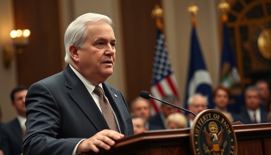 U.S. central bank speaker discusses tariff policy uncertainty.