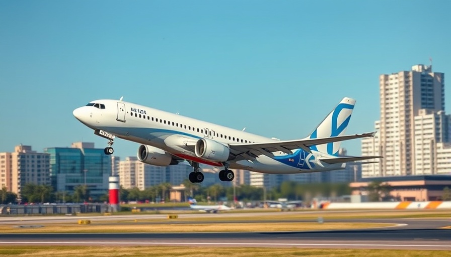 Air Samarkand airplane takes off as network expands.