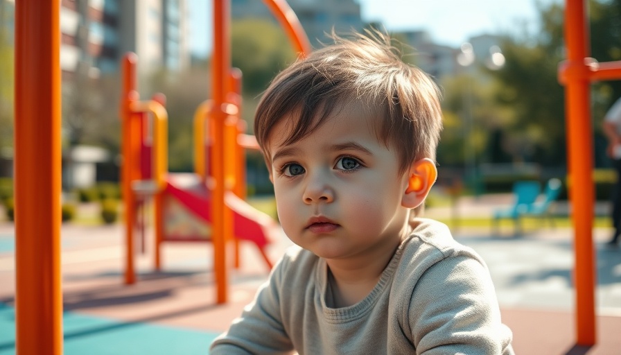 Young child on playground highlighting structural infertility in Chile.