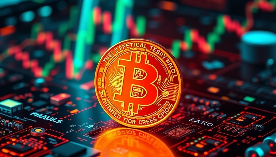 Bitcoin price surge impacts trade and e-commerce with futuristic digital graph.
