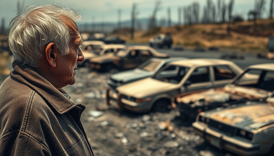 Somber scene depicting Israeli settler violence in the West Bank.