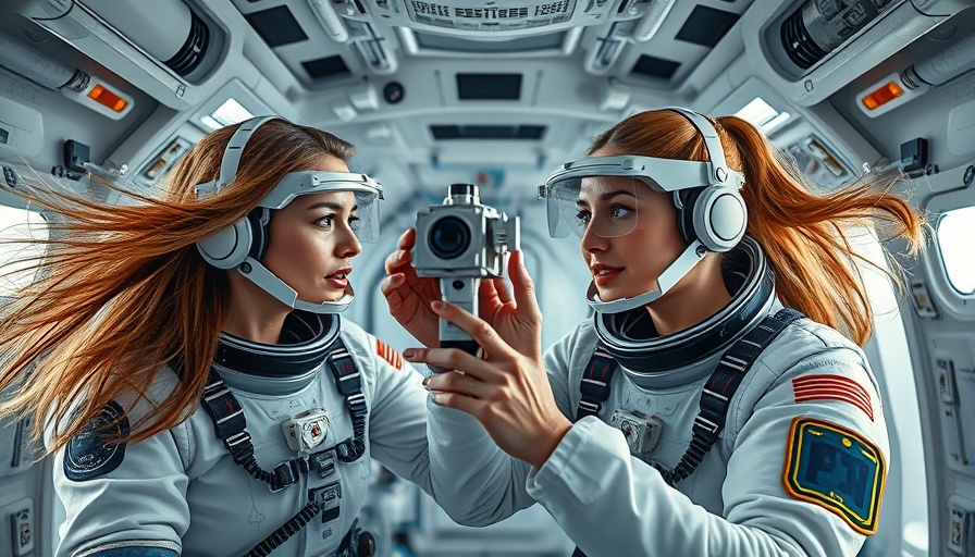 NASA's Mission to Fix Vision in Space: astronauts testing vision in zero gravity.