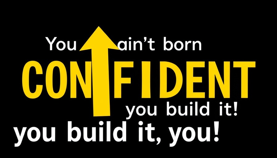 What Is Self-Confidence motivational text with upward arrow graphic.