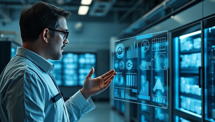 Self-driving storage explained with digital holographic overlay