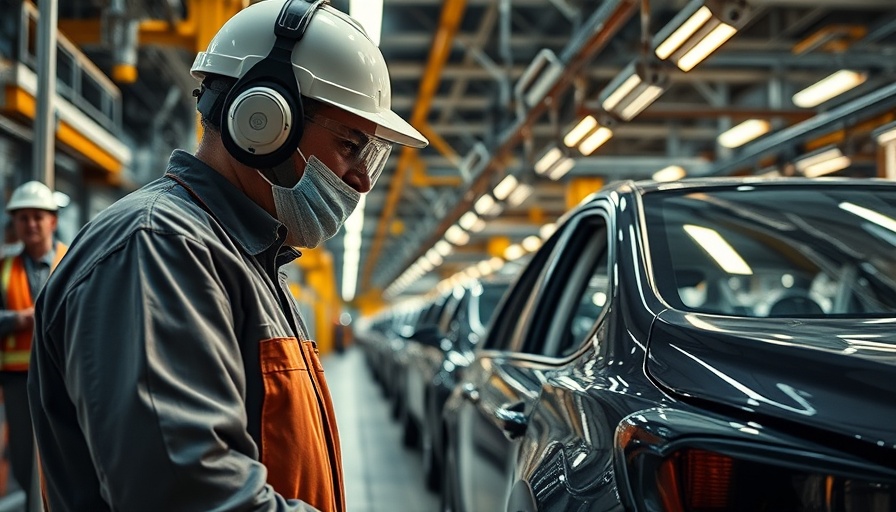 Auto SCM Summit 2025 showcased in an auto manufacturing plant.