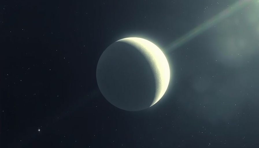 Mysterious planet with glowing ambiance, representing Planet X discovery.