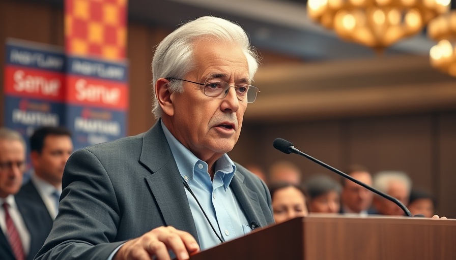 Rohingya refugees demand justice and safe return, conference speaker at podium.