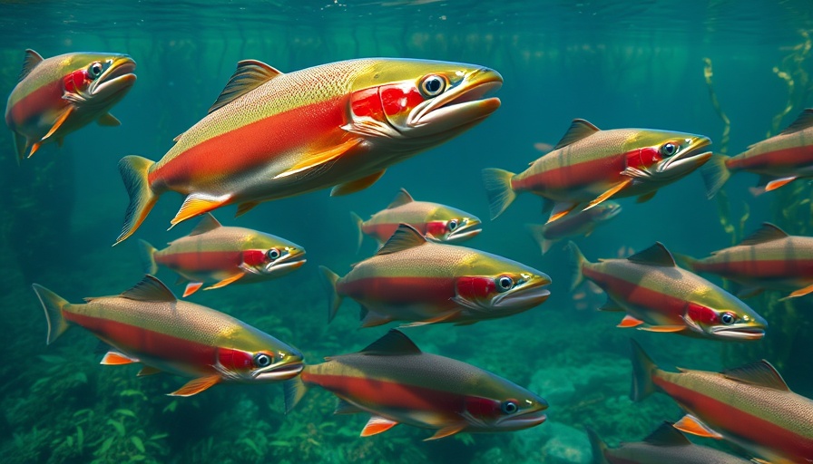 Wild salmon in Norway's waters highlighting conservation efforts