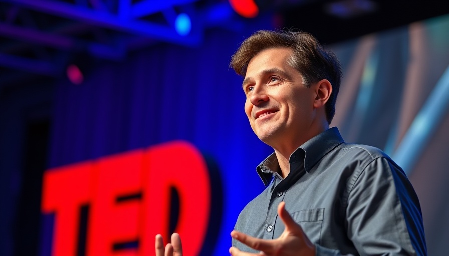 TED talk discussing renewable energy solutions in the Gobi Desert.