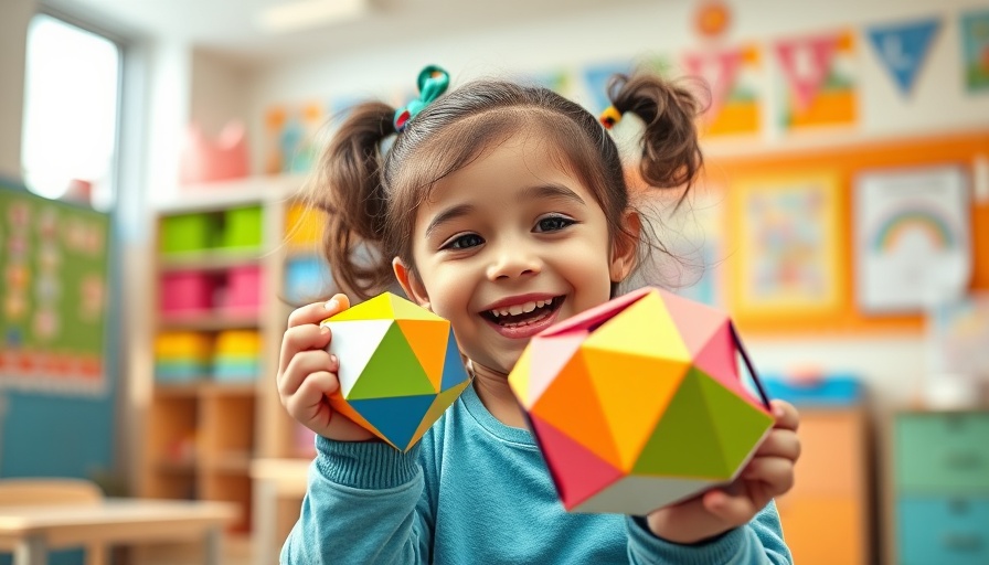 Young student engaged in classroom activity.