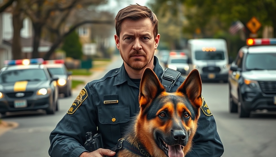 Police officer investigates school shooting, highlighting the pattern of gun violence in US schools.