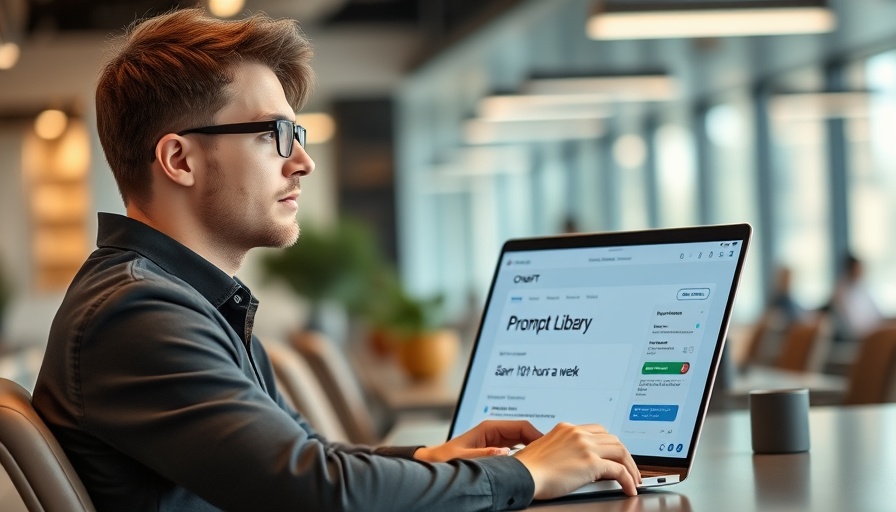 3 AI habits that increase productivity, man with laptop, thinking.