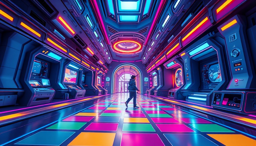 New Techniques for Building UI in UEFN, futuristic gaming scene.