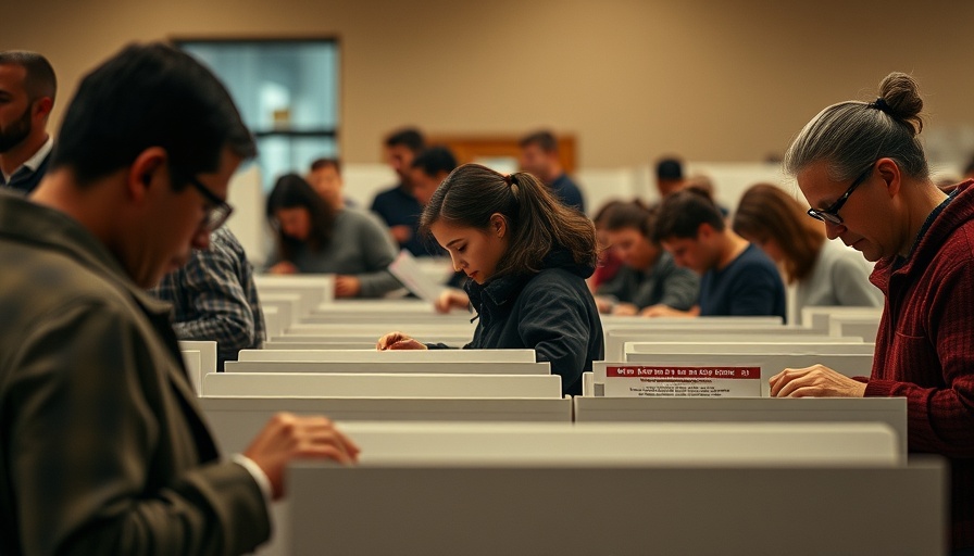 Citizens involved in voting process for Mexico Judicial Reform