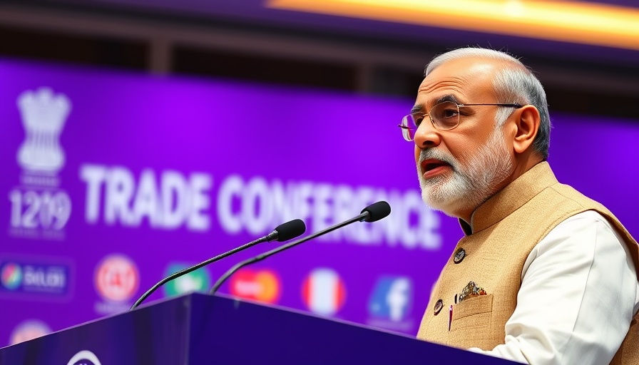 Indian official at trade conference discussing India Africa trade growth.