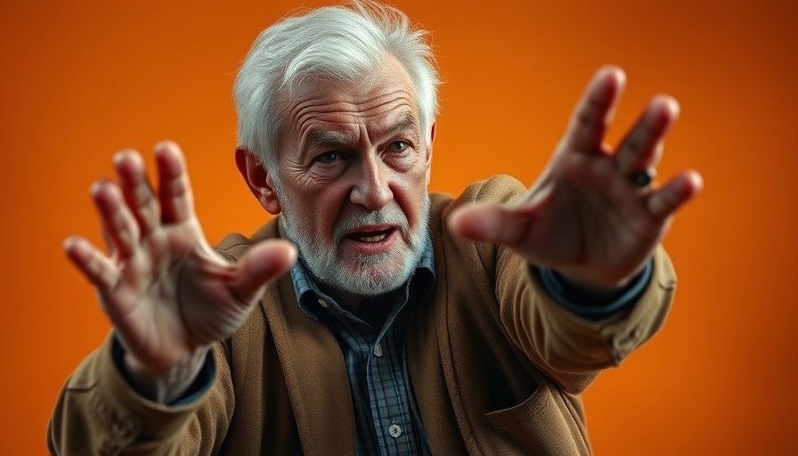 France's confidence vote discussion with passionate elderly man.