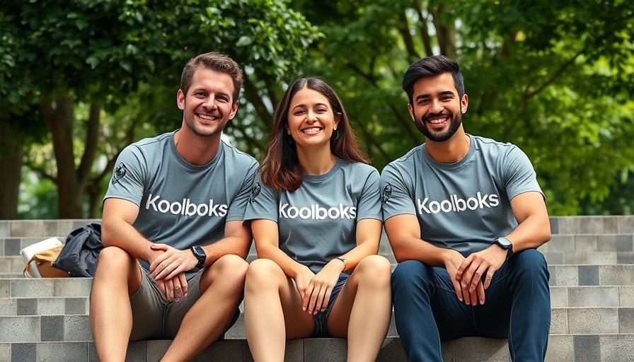 Koolboks team sitting on steps celebrating $11 million raise.