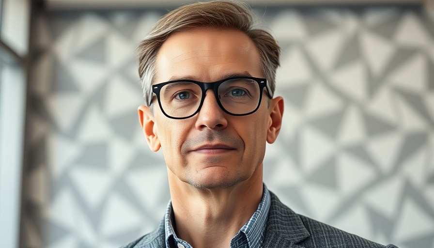 Man discussing Africa’s healthcare data problem indoors.