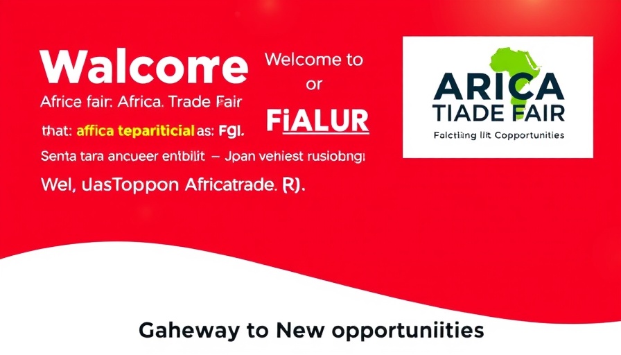 Africa Trade Innovations showcased in IATF 2025 banner.