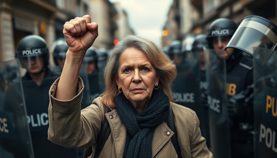 Istanbul police opposition clashes during a tense protest scene.