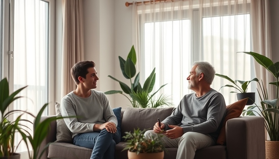 Relaxed home discussion on productivity and goal setting.