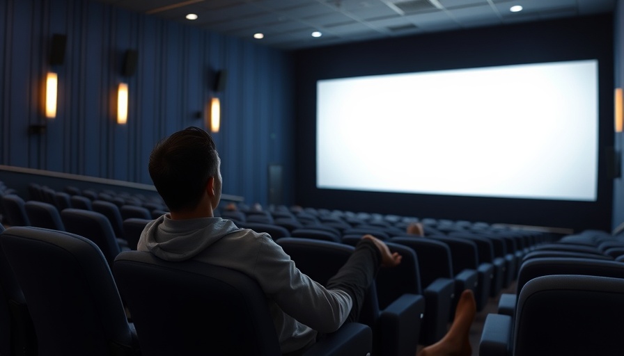 Naija AI Film Festival attendee relaxing in theater.