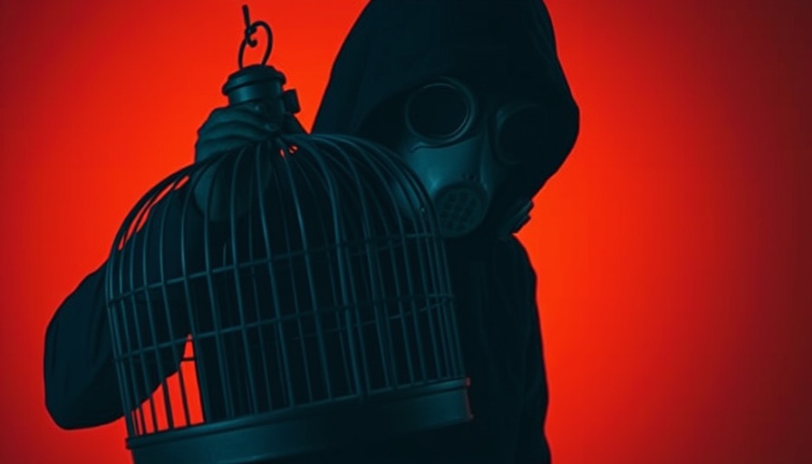 Impact of Unreal Engine: Mysterious figure with birdcage.