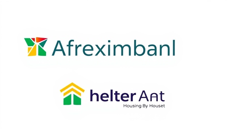 Afreximbank and Shelter Afrique logos representing African investments and logistics infrastructure.