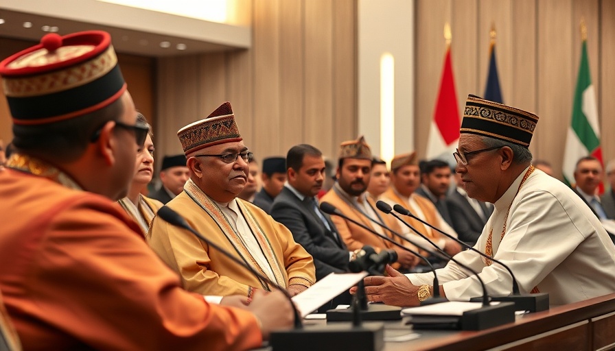 Qatar emergency summit on Israeli attack with officials speaking.