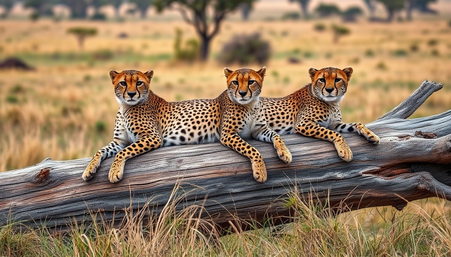 Cheetahs in the African savannah for budgeting African safaris.