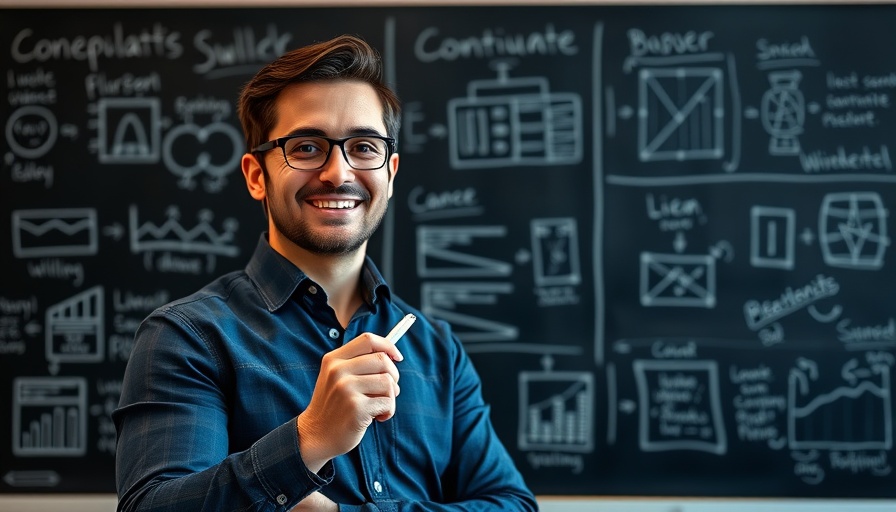 Speaker discussing Building Trustworthy AI Legal Agents with diagrams in background.