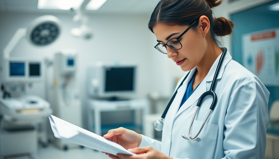 Healthcare professional showing how to prioritize your tasks in a hospital.
