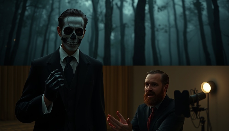 AI in character performance transfer illustrated with contrasting scenes.