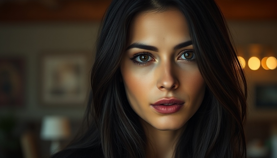 Contemplative woman highlighting issue of Femicide in Brazil.