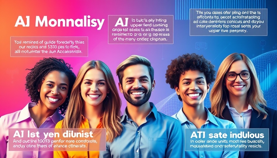 AI policy and governance for Africa - colorful digital graphic with professionals and text on cybersecurity and AI.