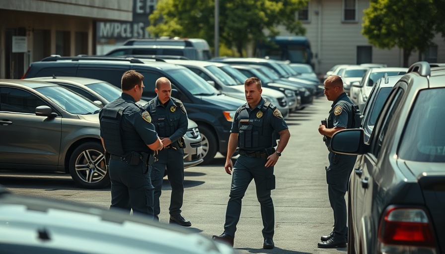 ATF officers at Dallas ICE facility attack scene.