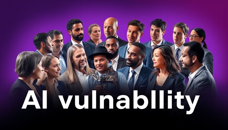 AI vulnerability apocalypse discussion with professionals overlay text.